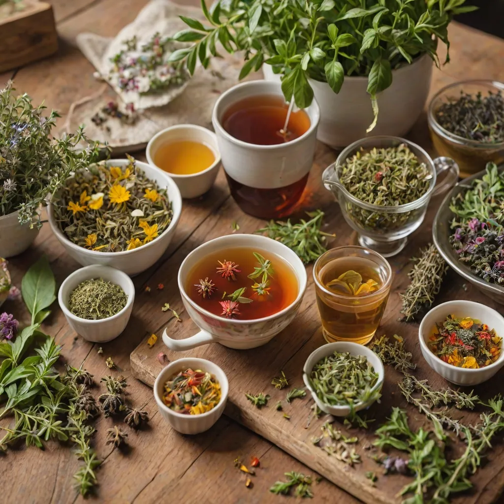 Jakie są korzyści z picia ziół i herbat ziołowych